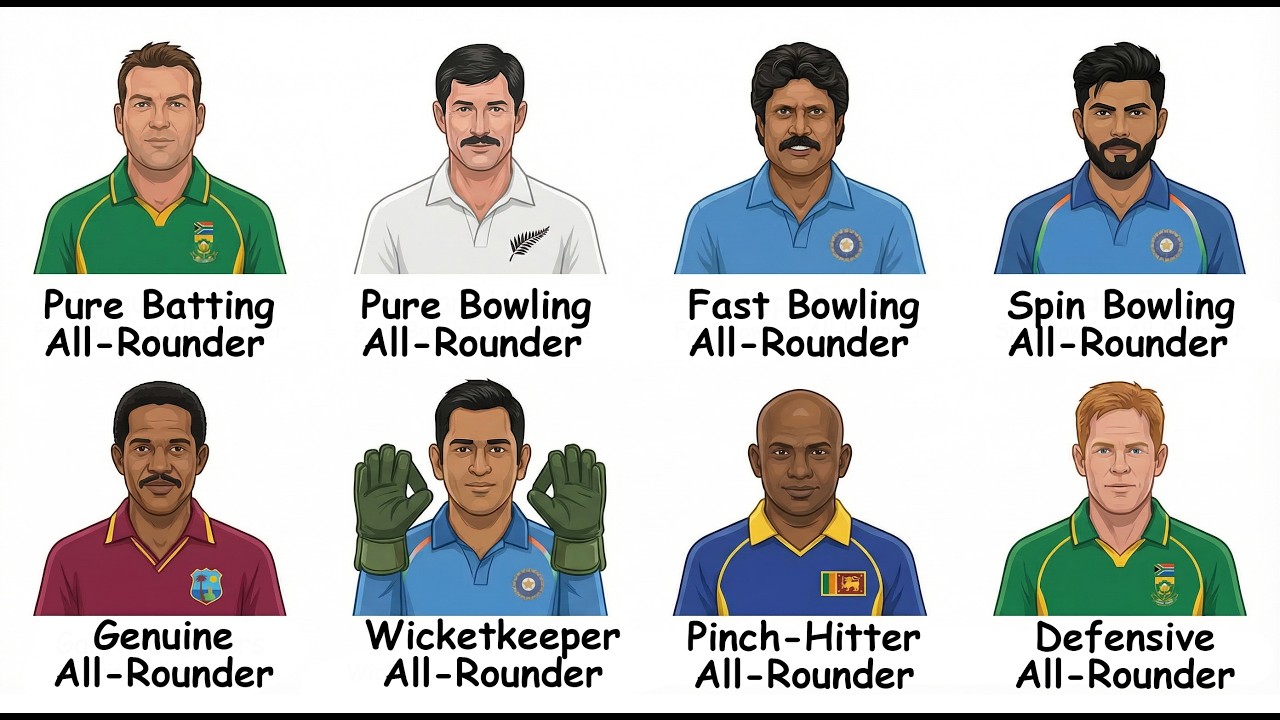 Every Cricket All-Rounder Type Explained