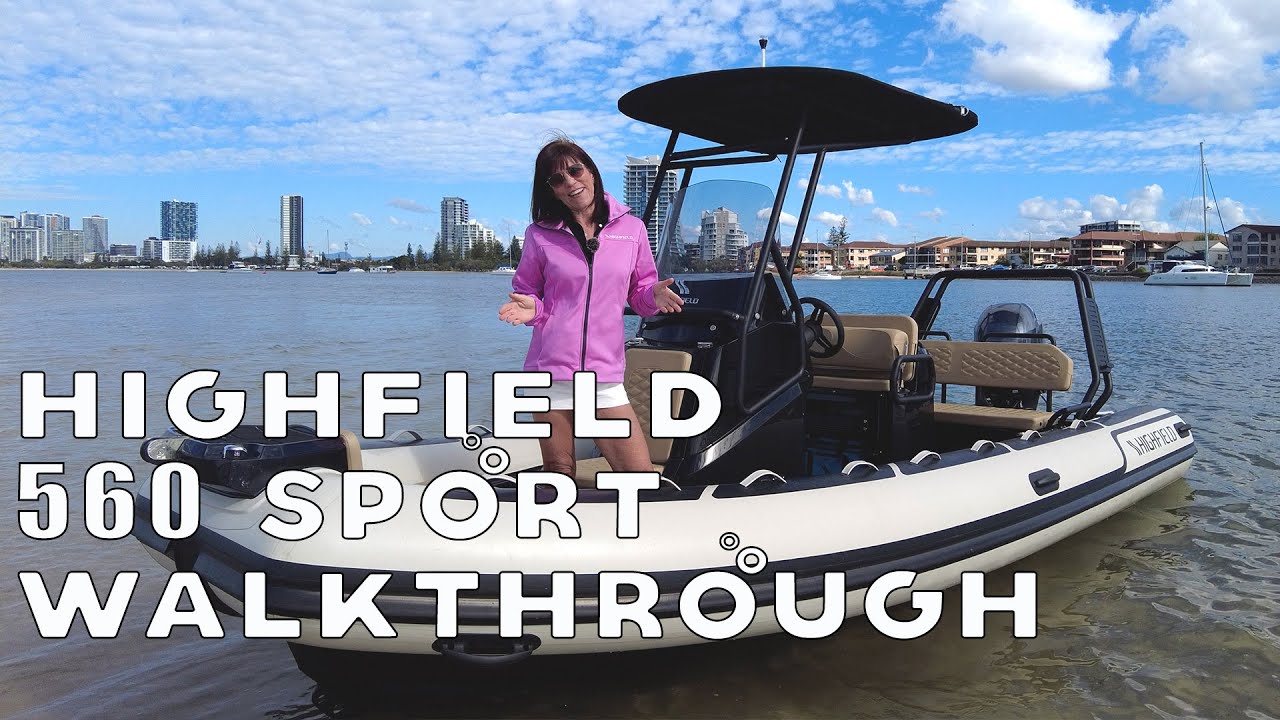 Touring the Highfield Sport 560  | Full Walkthrough + Specs | The Rudder