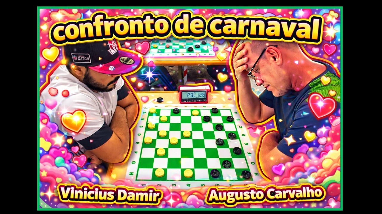 Uma Partida do Passado que Voltou ao Presente Vinicius Damir x Augusto Carvalho