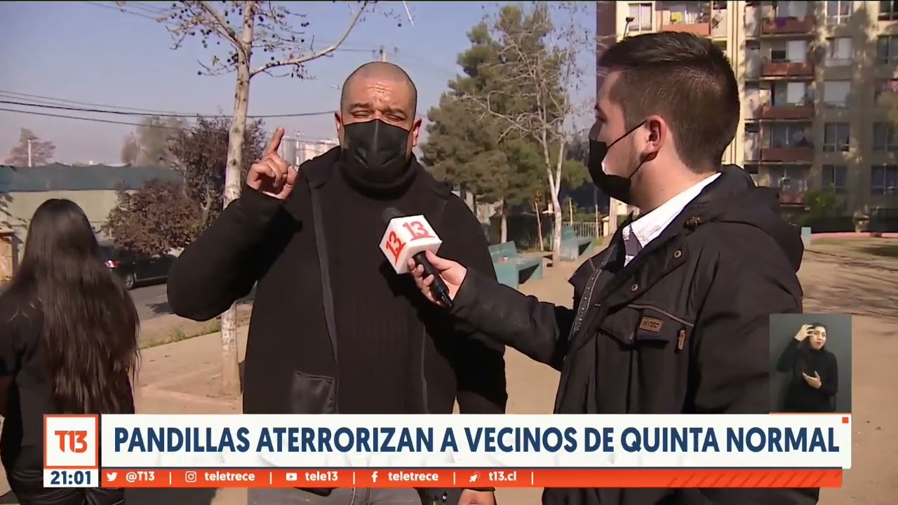 Las turbas que aterrorizan a vecinos de Quinta Normal