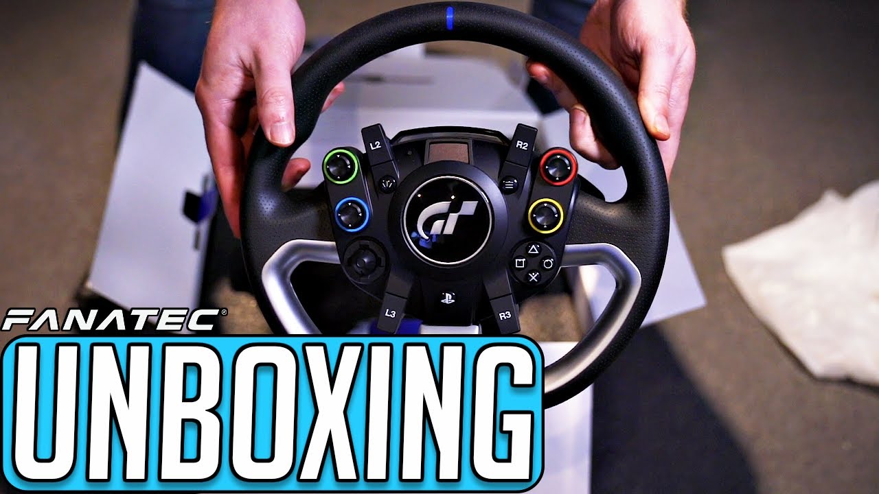 Распаковка Fanatec Gran Turismo DD Pro | Первые впечатления | Официальный руль с прямым приводом ...