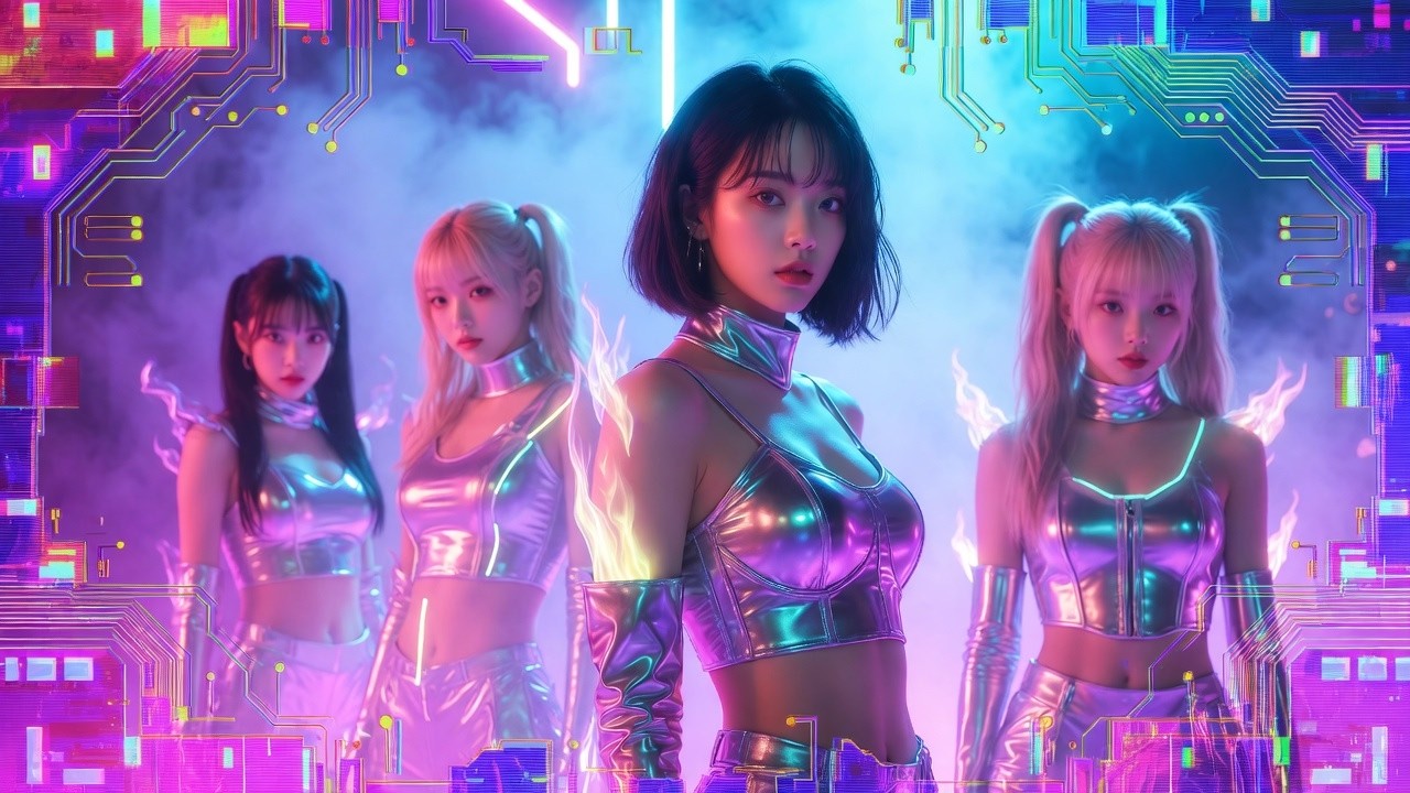 《愛你：多重宇宙轉換》 AINI : Multiverse Shift |#suno#AimusicMT#KPOP#電子流行樂#emotional#AI#音樂| (KPOP Electro-pop )