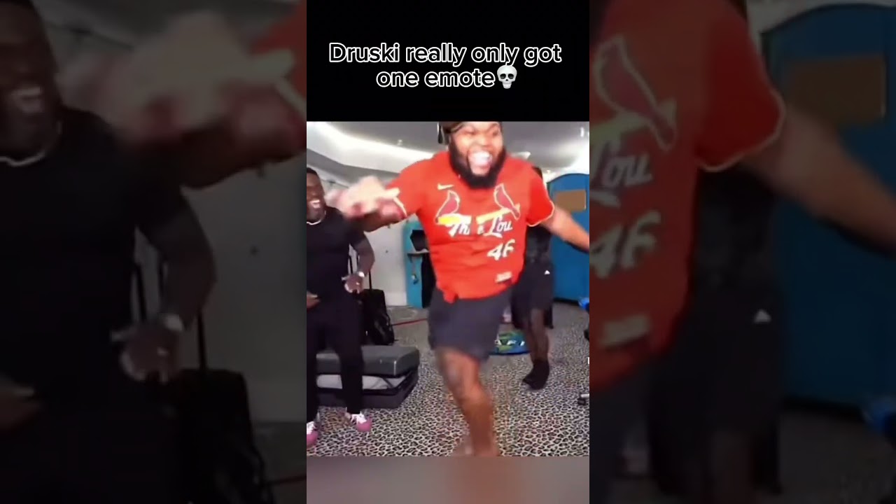 Druski really only got one emote💀 #druski #funny #shorts