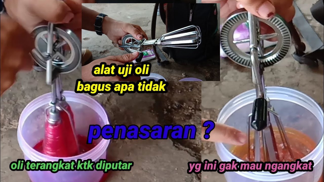 LUAR BIASA...Uji coba oli baru