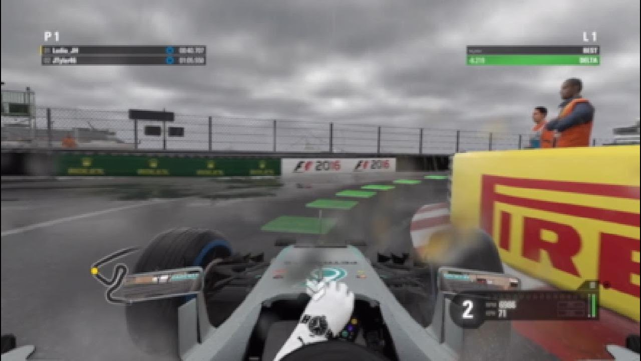 F1 2016 Time Trial Monaco (Wet) 1m 28s 421ms