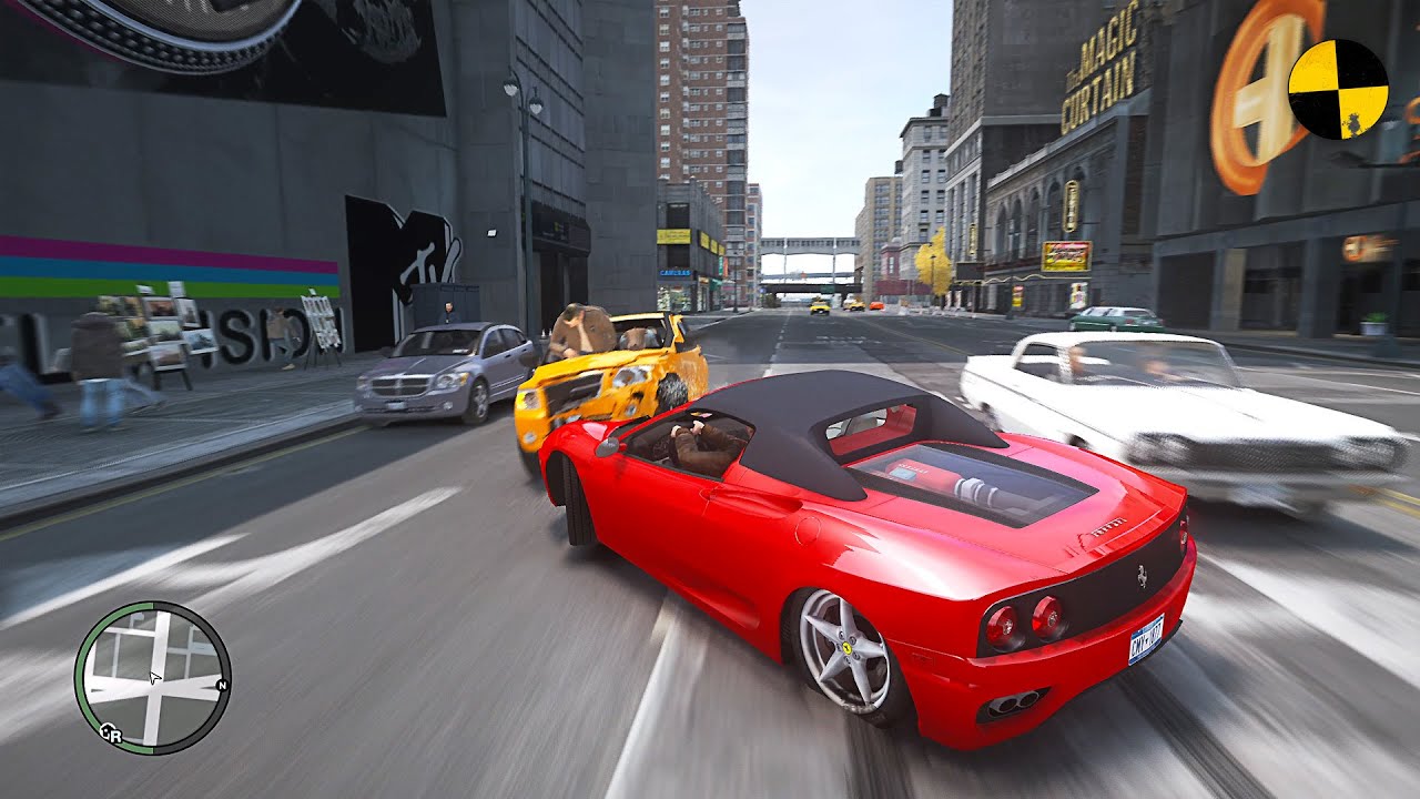 GTA 4 Crash Testing Real Car Mods Ep.9
