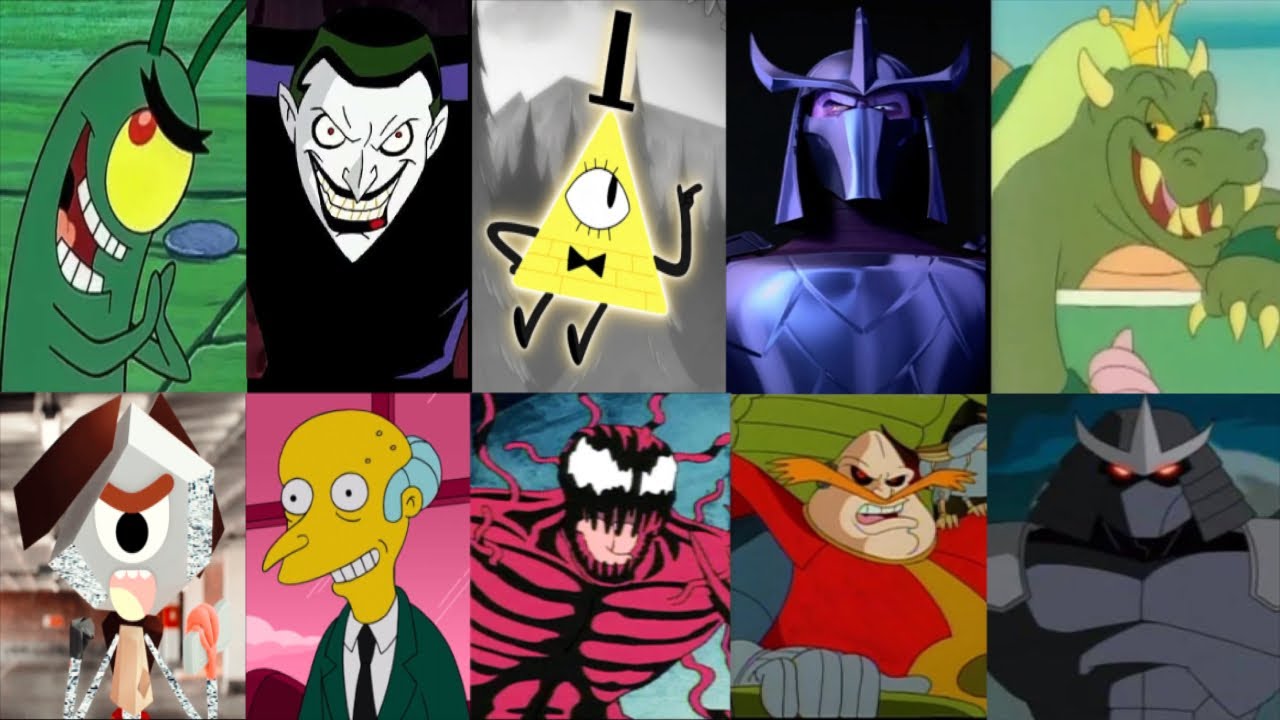 Defeats Of My Favorite Cartoon Villains Part 1