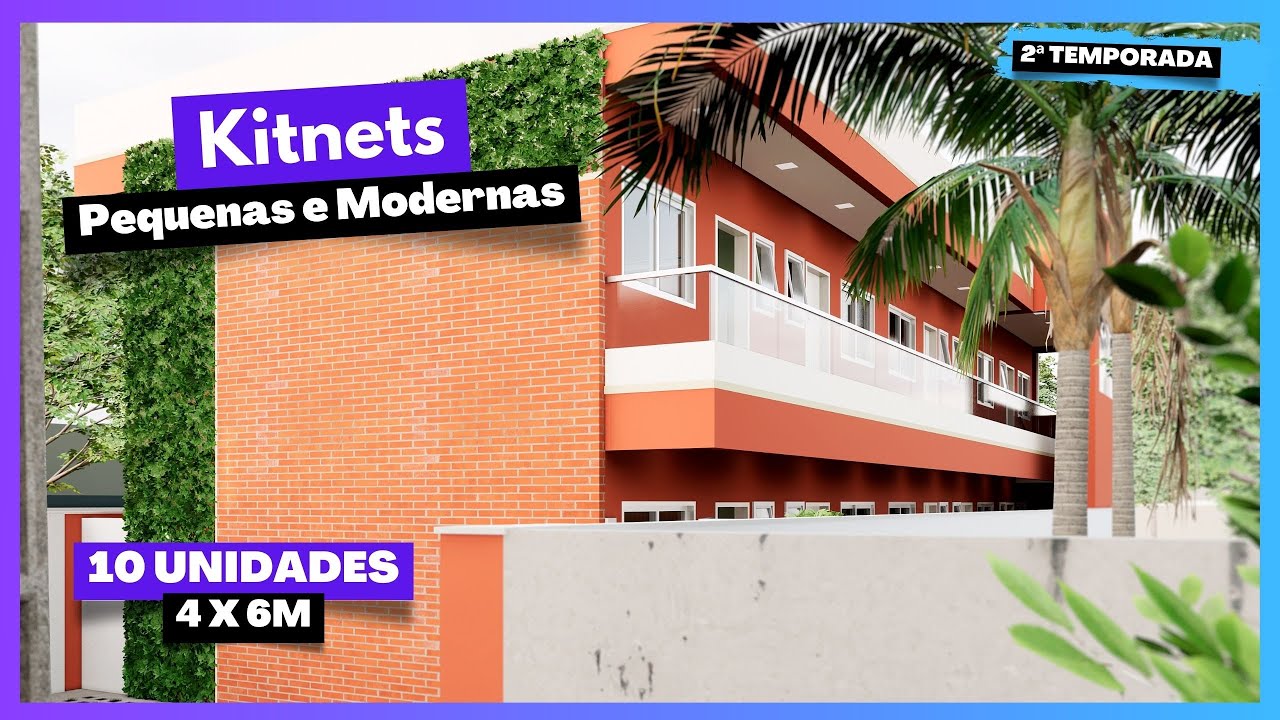 kitnets pequenas e modernas 2ªtemporada | 4 x 6m | viver de kitnet | 10 kitnets bem aproveitados