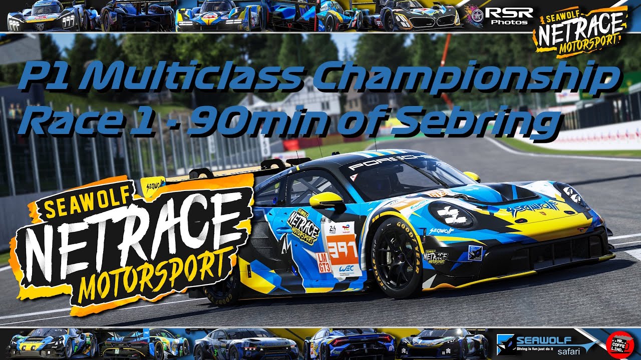 P1 Multiclass Championship - 90 Min of Sebring - #221 Seawolf Netrace Motorsport