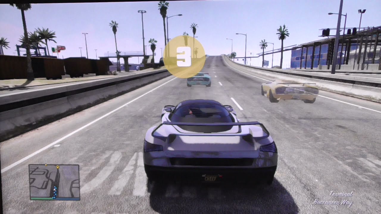 GTA Online PS3 - Pro Racers Championship - Round 6 - Daffy Dock (PS3) Qualifying