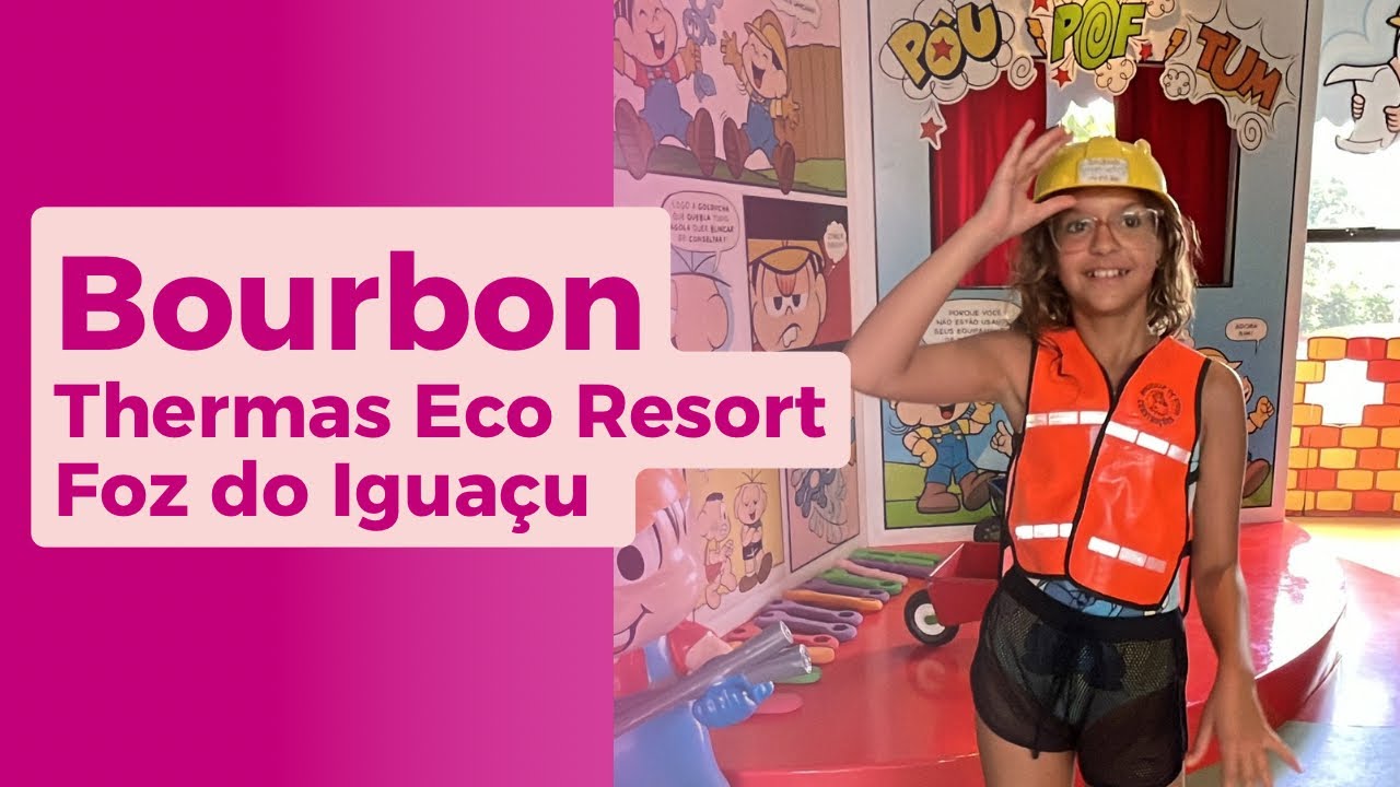 Bourbon Thermas Eco Resort Hotel turma da Mônica Foz Iguaçu Iguassu Falls