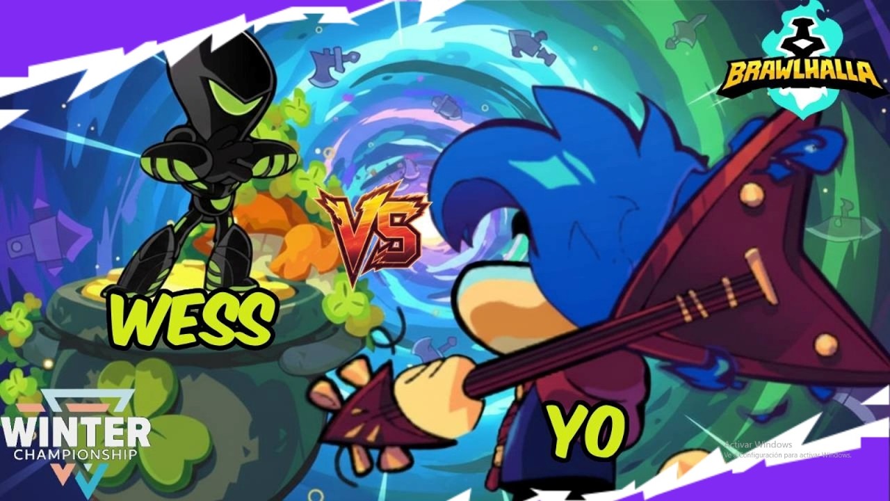 Un Rayman nv100 versus un top de Brasil | Brawlhalla Winter Championship 1v1