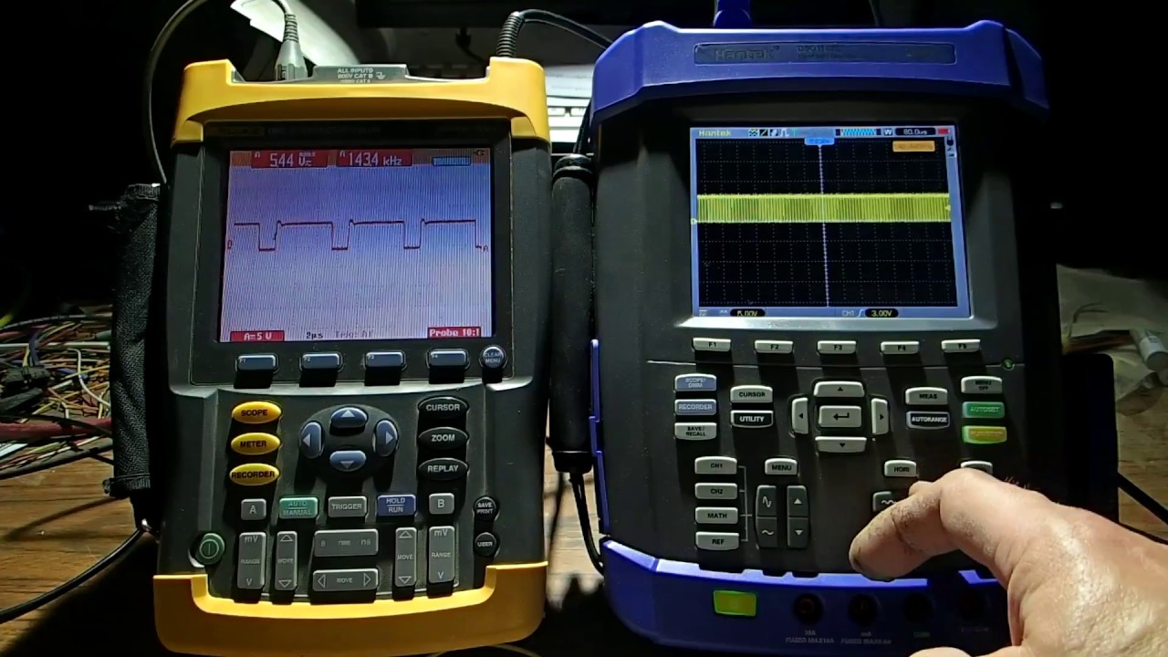 Hantek Scope verses Fluke Scope (How Good is it?)