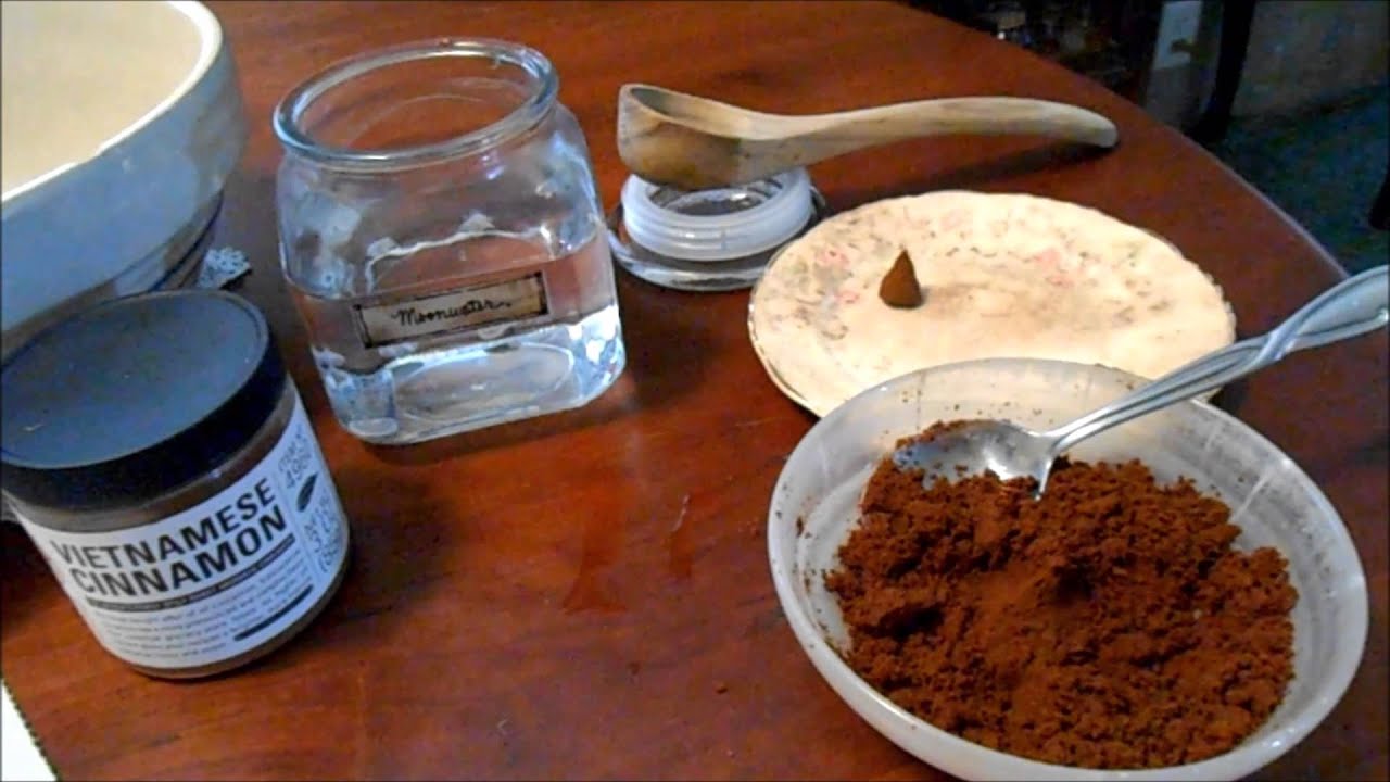 Simple Cinnamon Incense Cones