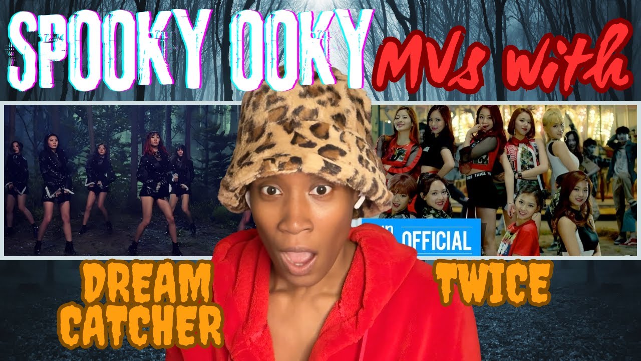 DREAMCATCHER & TWICE Random Horror MVs #reaction