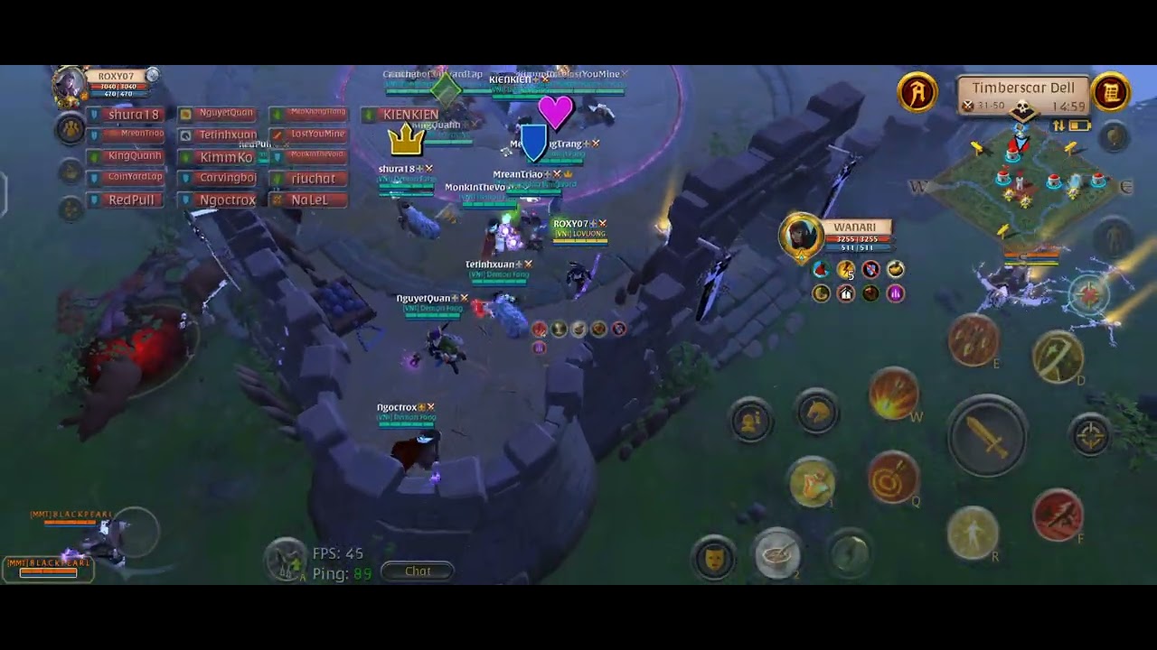 Demon Fang vs B L A C K P E A R L | OP at Timberscar Dell