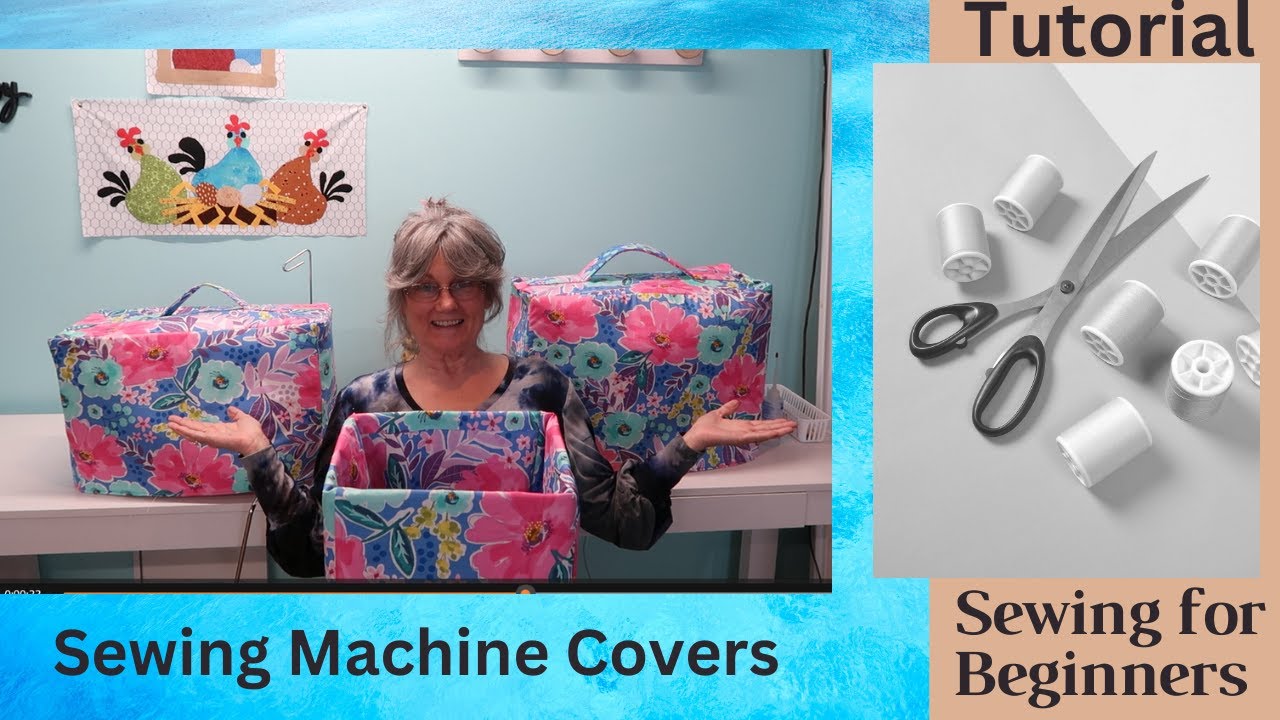 DIY Sewing Machine Cover Tutorial