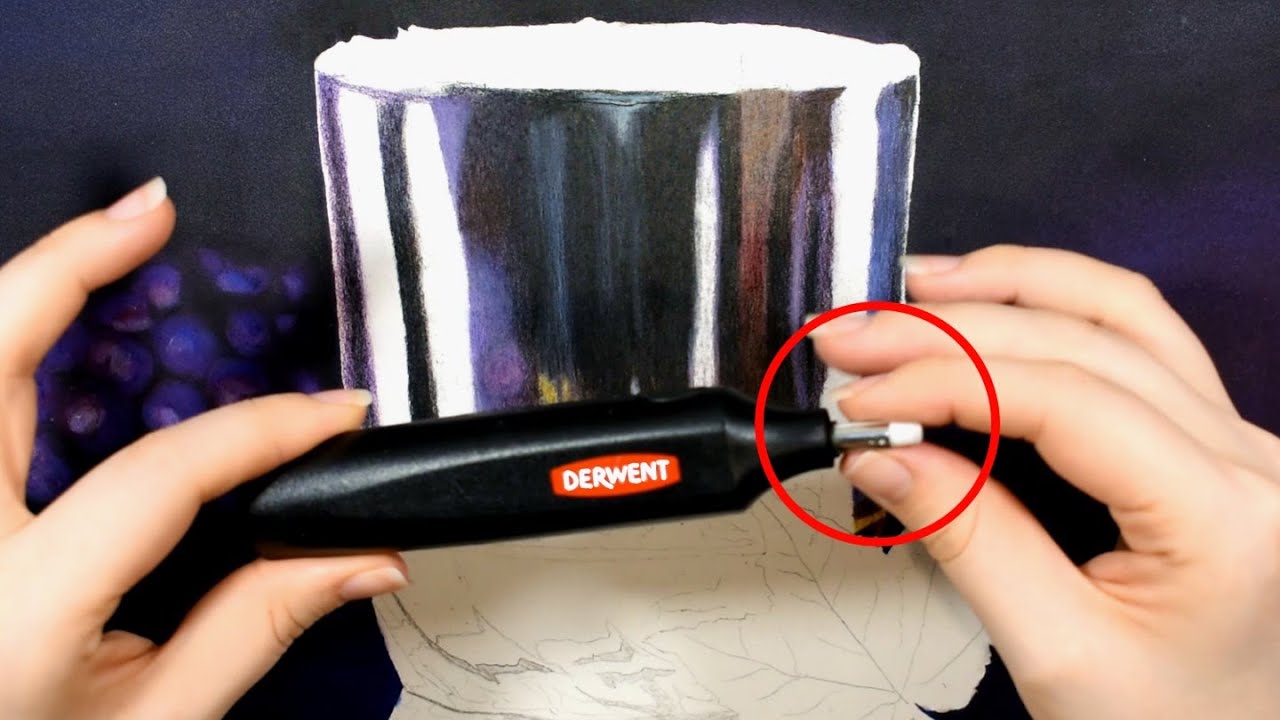 Derwent Electric Eraser Review !