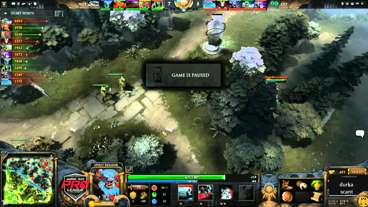 Not Today vs Leviathan Game 1 - joinDOTA League Season 6 - @durkadota @scantzor