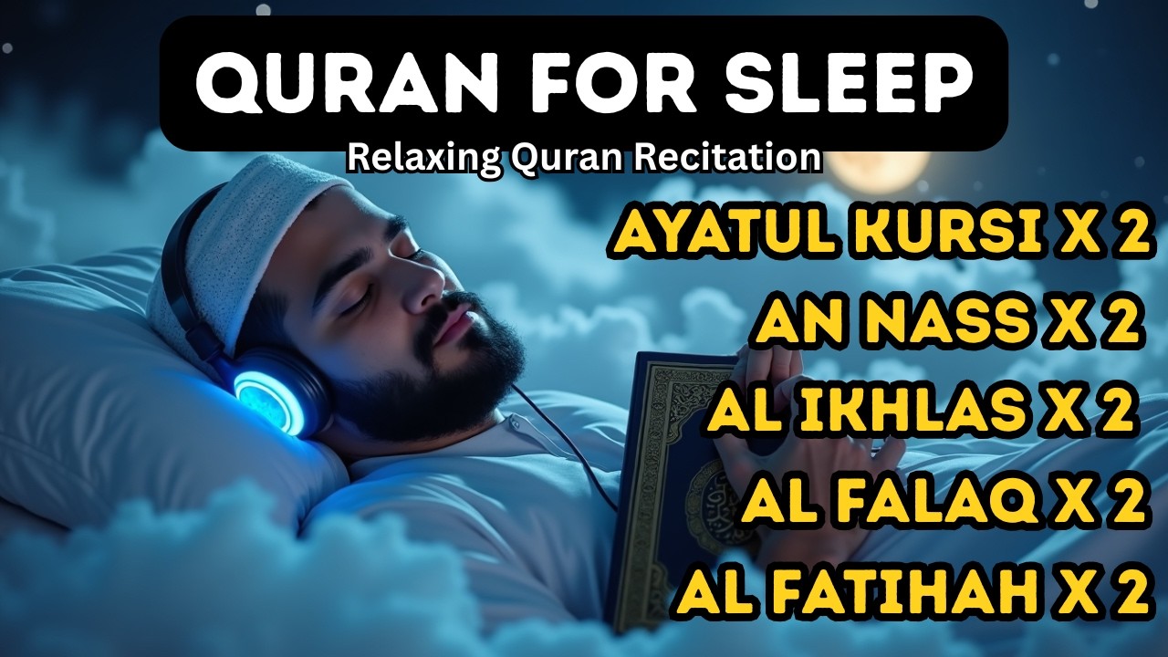 Quran recitation #ayatual x 2 an Nass x 2 # Al Ikhlas x 2 #Al Fatihah x 2