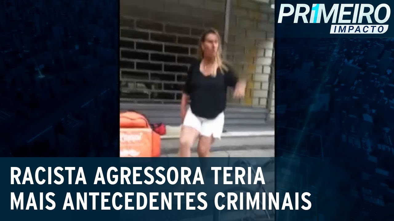 Racista que agrediu entregadores pode ter mais antecedentes criminais | Primeiro Impacto (11/04/23)