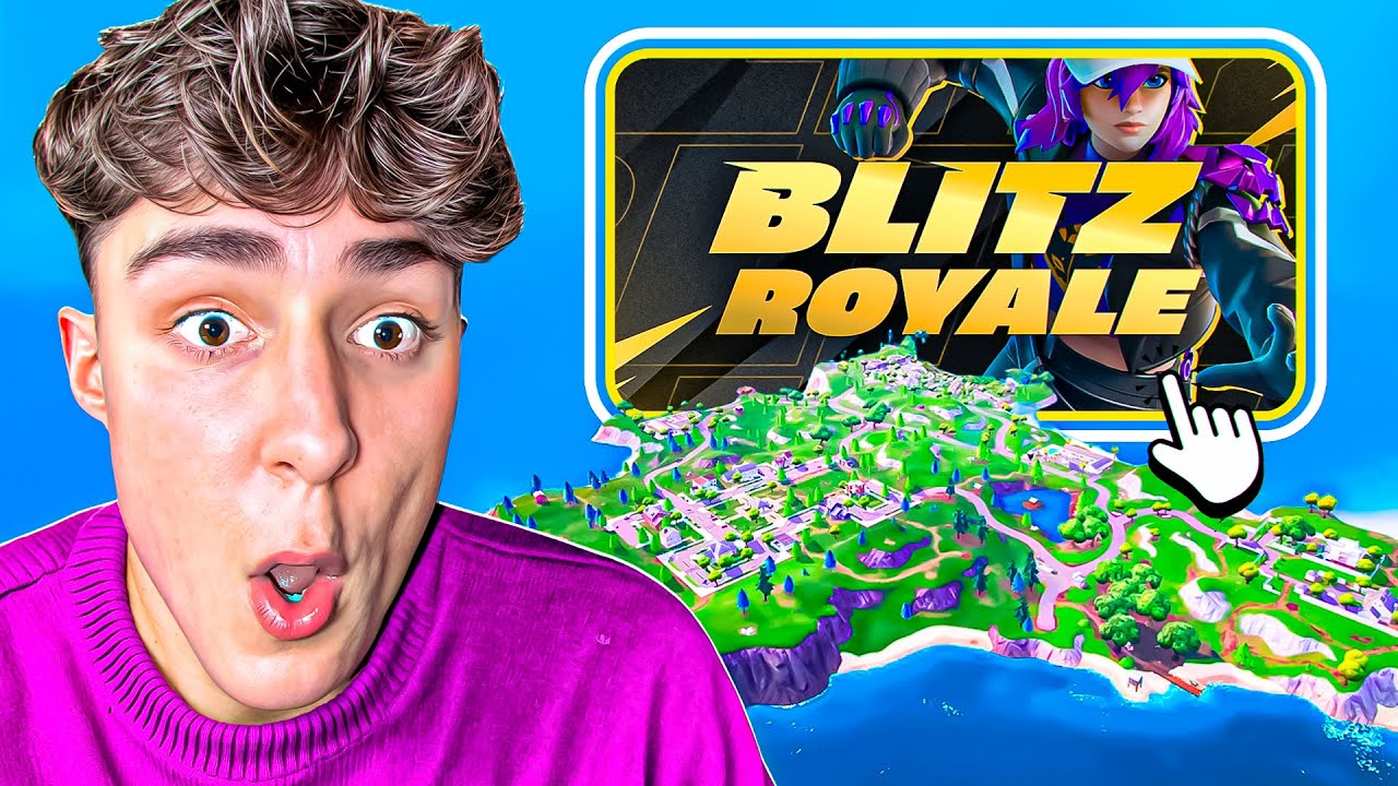 NUEVO MODO de JUEGO en FORTNITE *BLITZ ROYALE* es una LOCURA