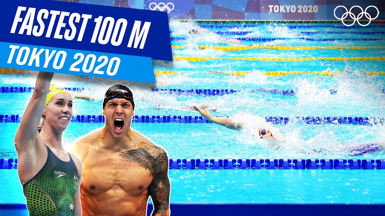 The FASTEST 100m races at Tokyo 2020