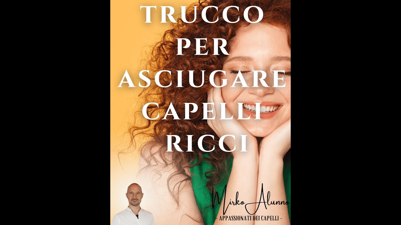 Trucco per asciugare i capelli ricci con risultati fantastici ✨