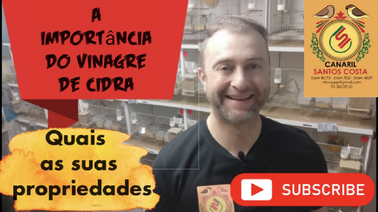 A importância do vinagre de cidra nas nossas aves