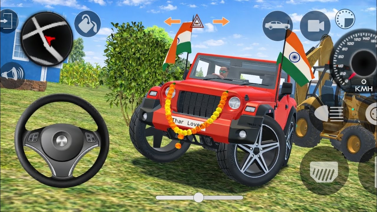Modified Mahindra Thar Car Games: Indian Cars (Gadi Wala Game) - Car Game Android Gameplay 2026