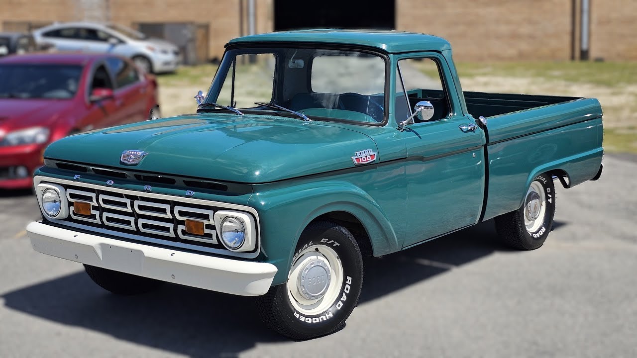 Everything you need to know about this 1964 Ford F100 SWB