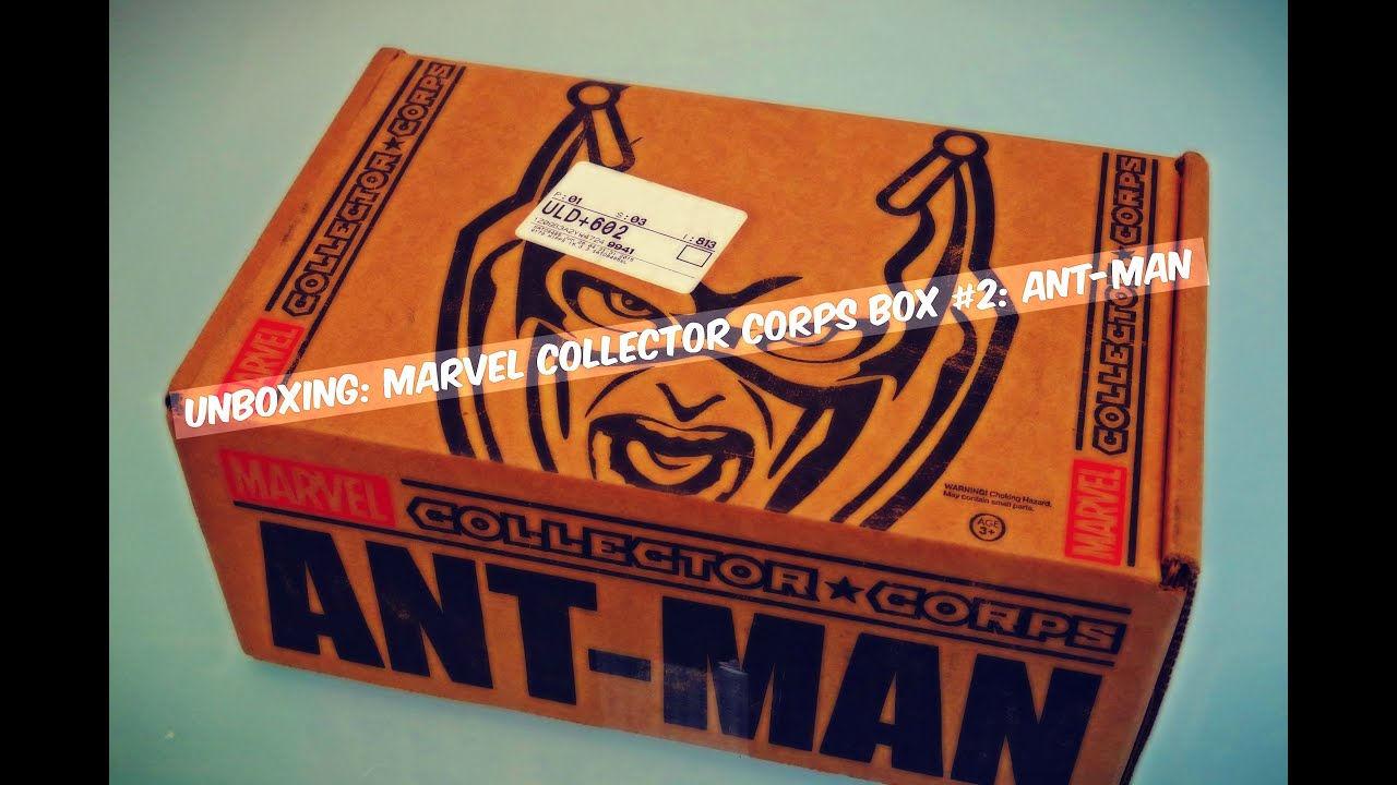 Unboxing: Marvel Collector Corps Box #2: Ant-Man