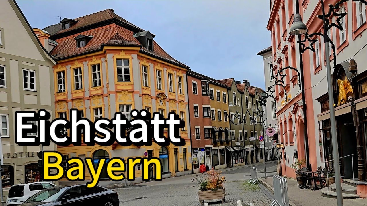 🇩🇪 4k CityWalk Tour Eichstätt | Franconia | Bavaria #eichstätt #franconia #bavaria #bayern #germany