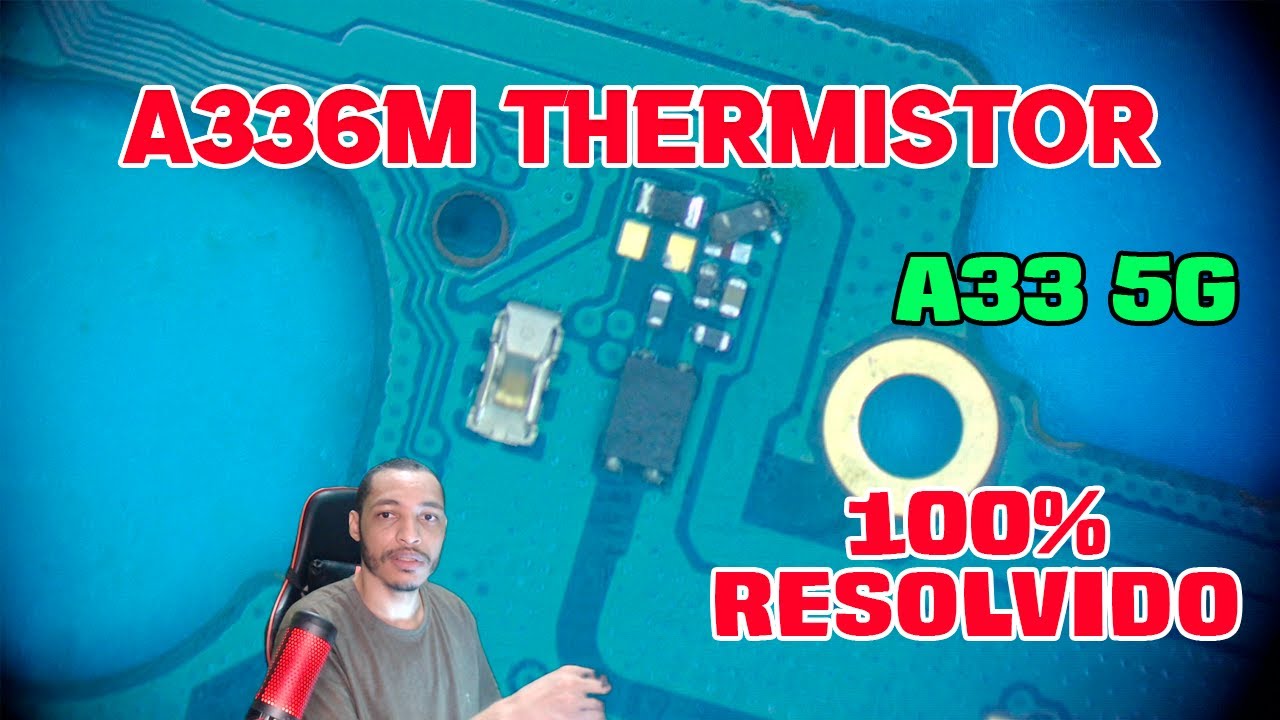 Samsung Galaxy A33 5G A336M Falha de temperatura durante o carregamento Resolvido 100%