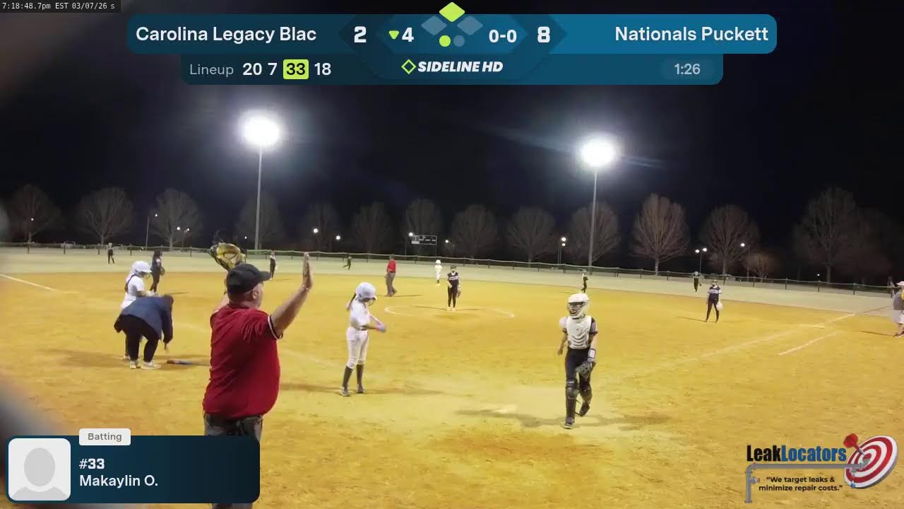 Nationals Puckett vs. Carolina Legacy Blac (2026.03.07)