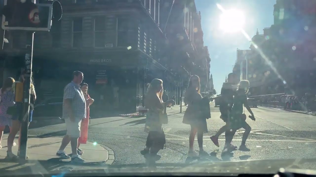 Driving in Glasgow - City Centre driving - Summer 2022