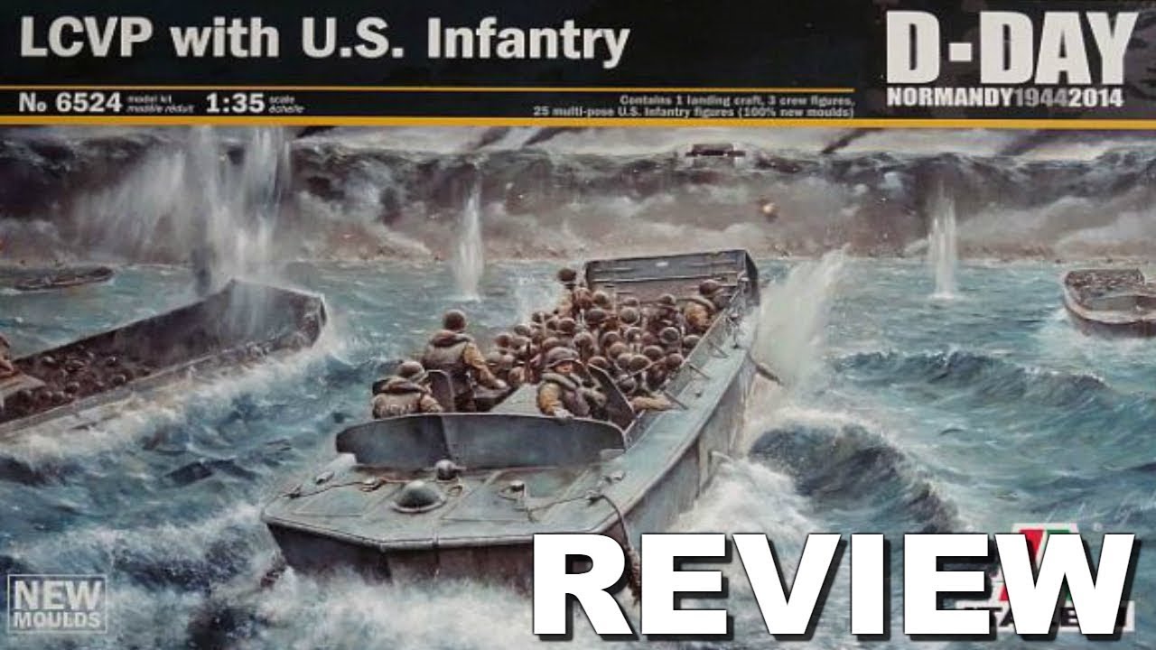Italeri 1/35 LCVP Higgins Boat D-day Landing Craft / Review