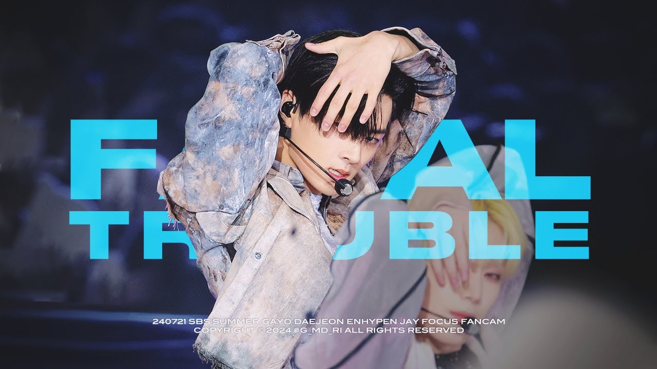 [4K] 240721 'Fatal Trouble' @ SBS SUMMER GAYO DAEJEON | 엔하이픈 제이 직캠 ENHYPEN Jay FanCam