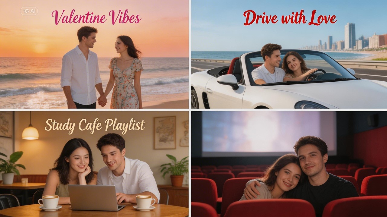 [Playlist]Romantic Valentine’s Day Drive Playlist 🌸”“봄 발렌타인 데이 로맨틱 드라이브 음악 🎶”