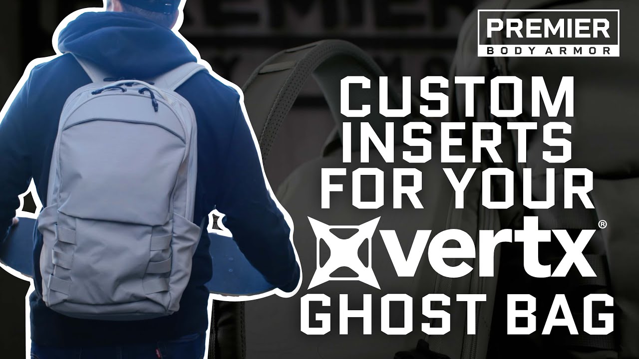 Custom Ballistic Inserts for Vertx Ghost Bags &ndash; Premier Body Armor