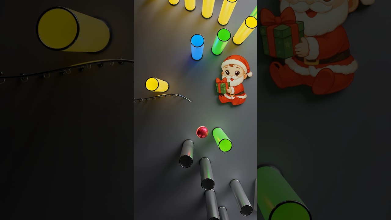 baby jingle bells -B1- Music Marble #marblemusic #marblasmr