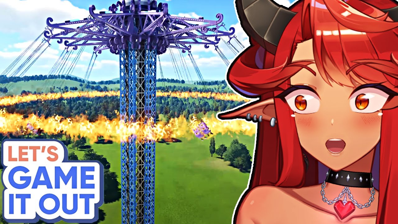 WTF IS THIS THEME PARK!? | Let's Game It Out First Time Reaction