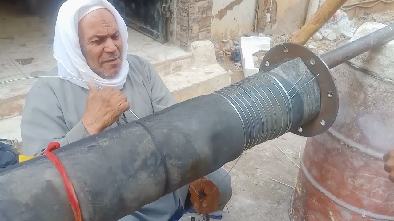 طريقه لف الخرطوم الري والصرف الصحي اختراع يا كوتش,