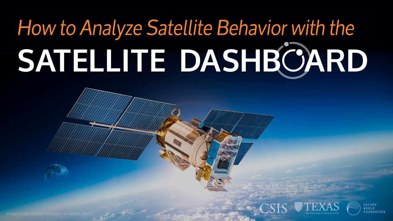 How to Analyze Satellite Behavior with the Satellite Dashboard