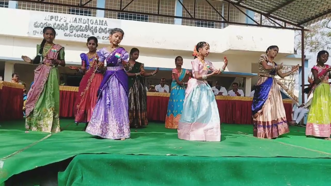 Republic Day at MPUPS Nandigama | Perugalla Peddireddy Biddano Ramachiluka | UPS Nandigama 
