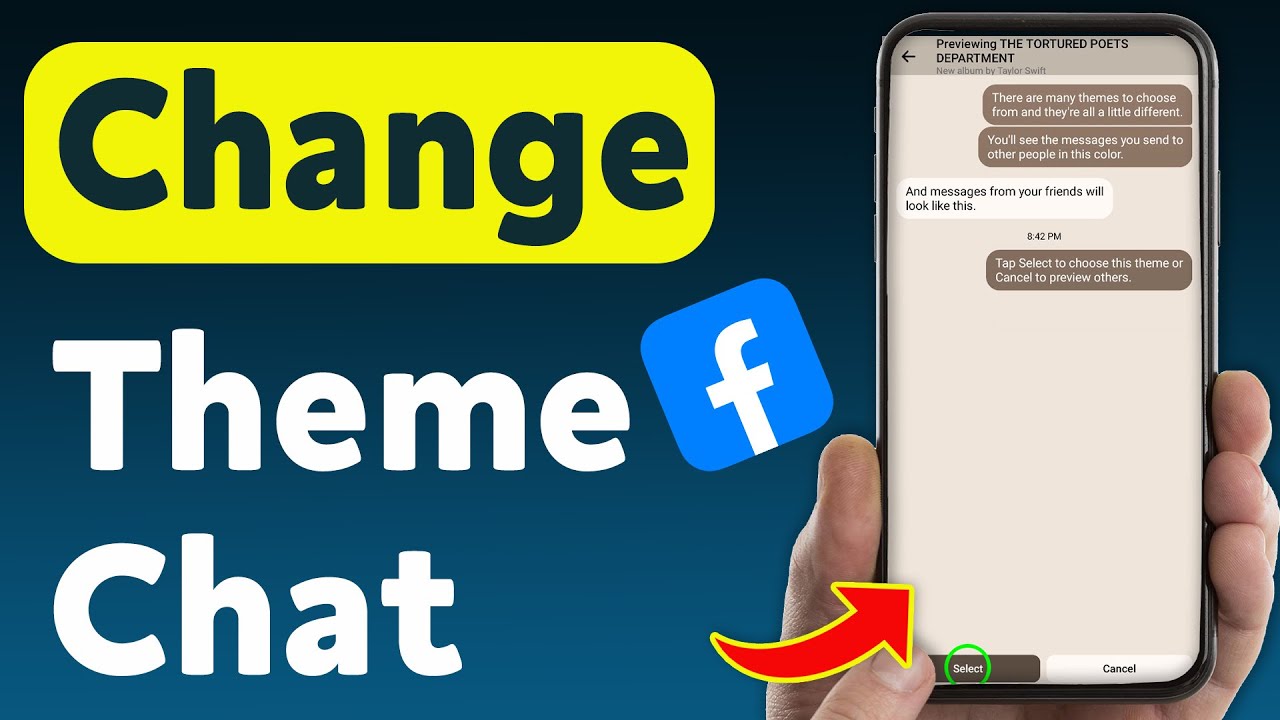 How To Change Theme Chat On Facebook (Updated)