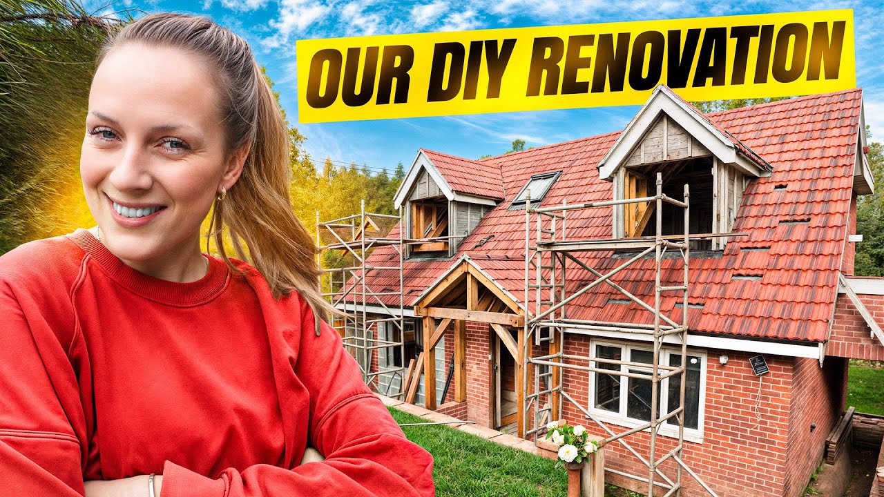 12 месяцев самостоятельного ремонта: мы превратили бунгало в двухэтажный дом