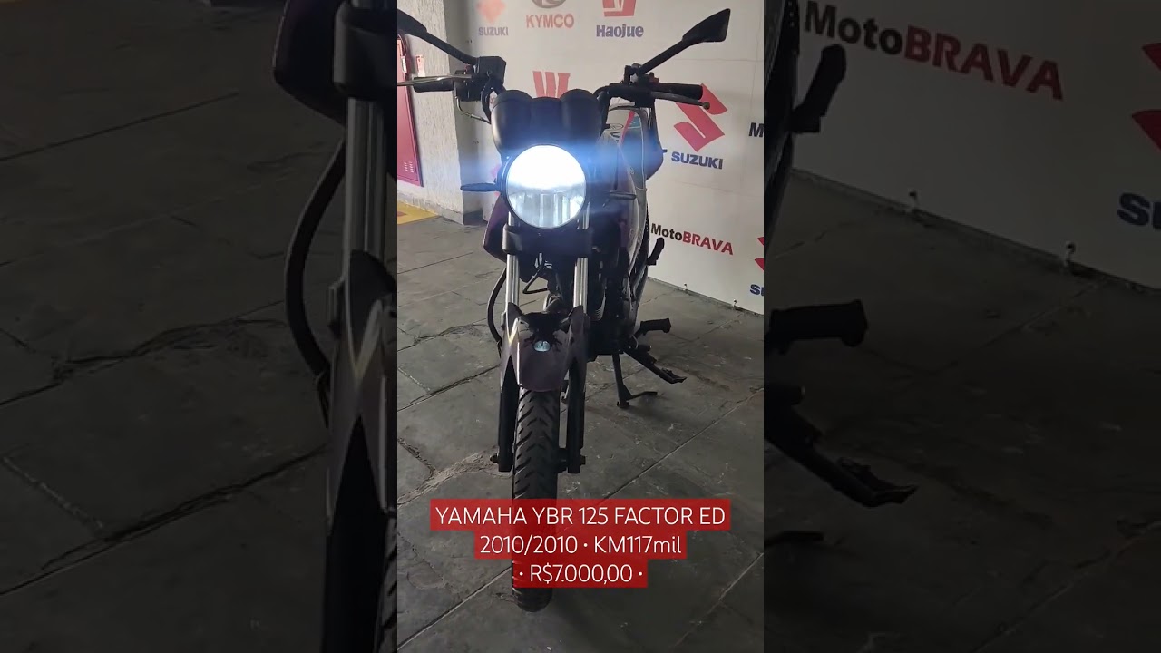 🔴INDISPON&Iacute;VEL🔴 YAMAHA YBR 125 FACTOR ED 2010/2010