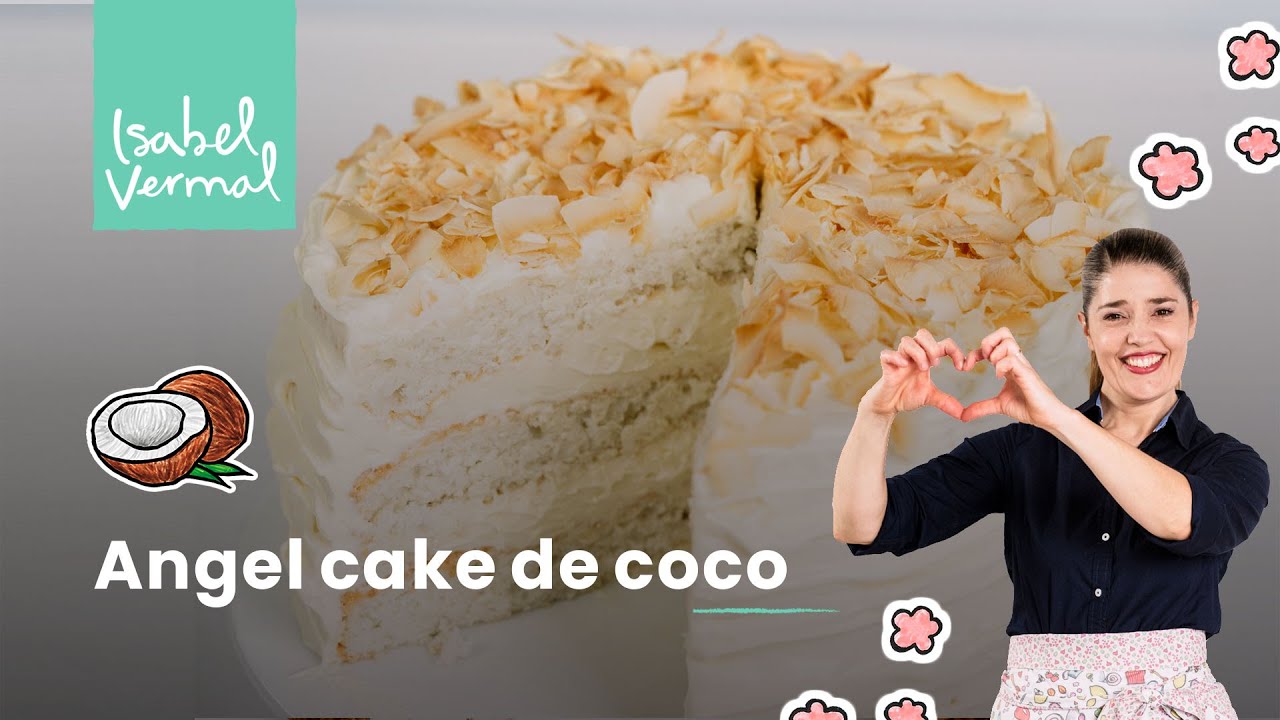 Angel cake de coco