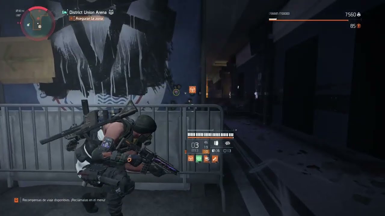 The Division 2 UNION ARENA BALA DE ORO SOLO